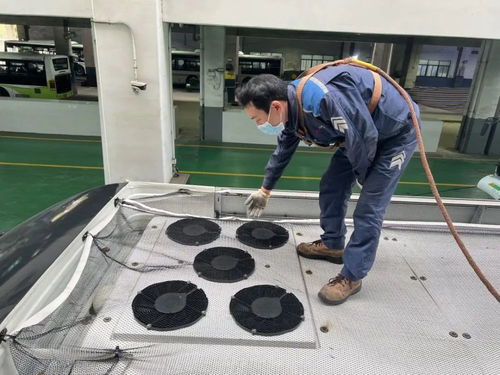 氣溫 跳水 暖空調將上線 公交車空調清洗消毒進行時
