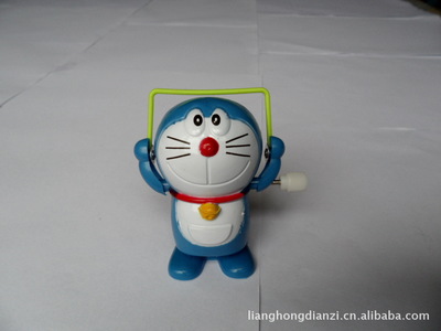 低價處理 寶寶益智玩具發條玩具 會跳繩叮當貓玩具